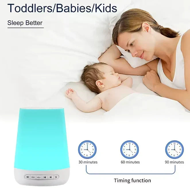 Velna White Noise Sound Machine for Better Sleep & Relaxation