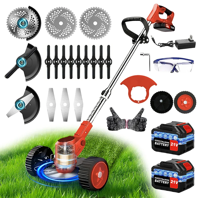 Velna 3-in-1 Cordless Grass Trimmer – Weed Eater, Mower & Edger