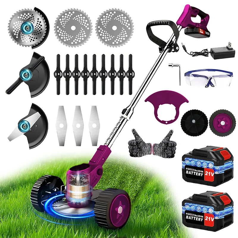 Velna 3-in-1 Cordless Grass Trimmer – Weed Eater, Mower & Edger