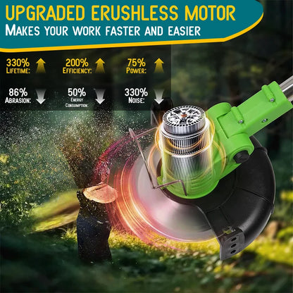 Velna 3-in-1 Cordless Grass Trimmer – Weed Eater, Mower & Edger