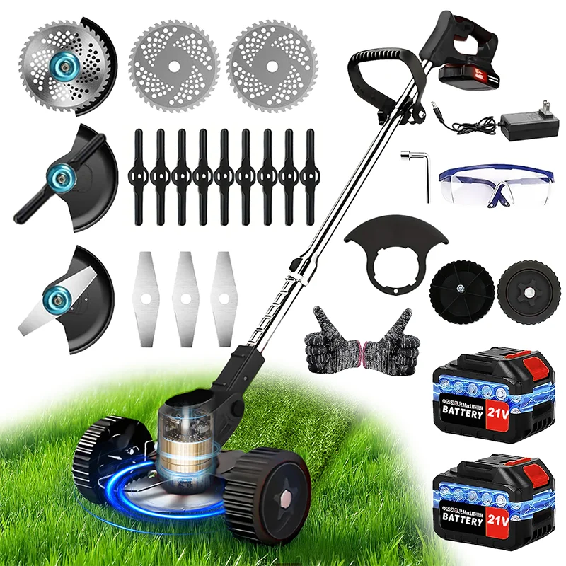 Velna 3-in-1 Cordless Grass Trimmer – Weed Eater, Mower & Edger