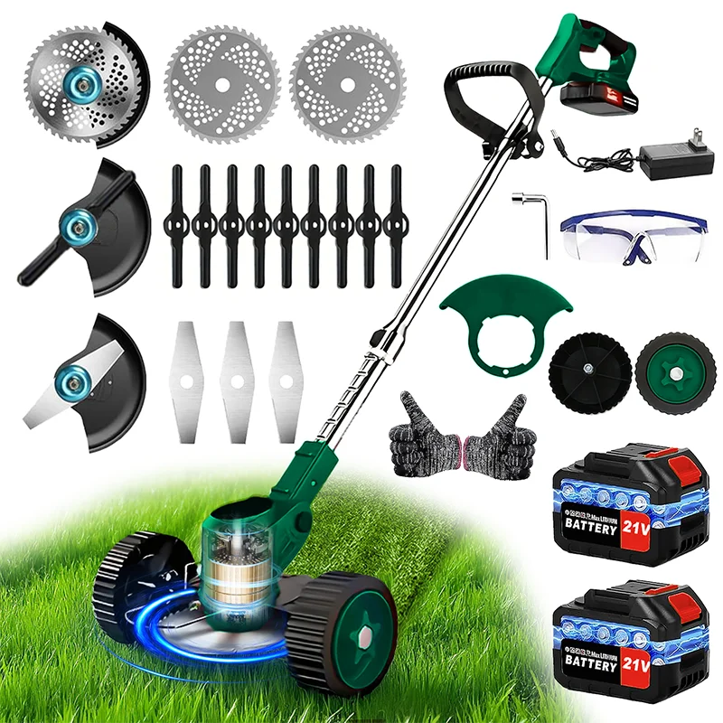 Velna 3-in-1 Cordless Grass Trimmer – Weed Eater, Mower & Edger