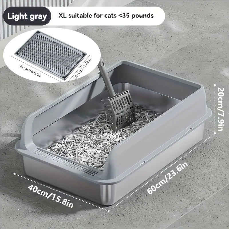 VELNA Stainless Steel Litter Box – photo 1