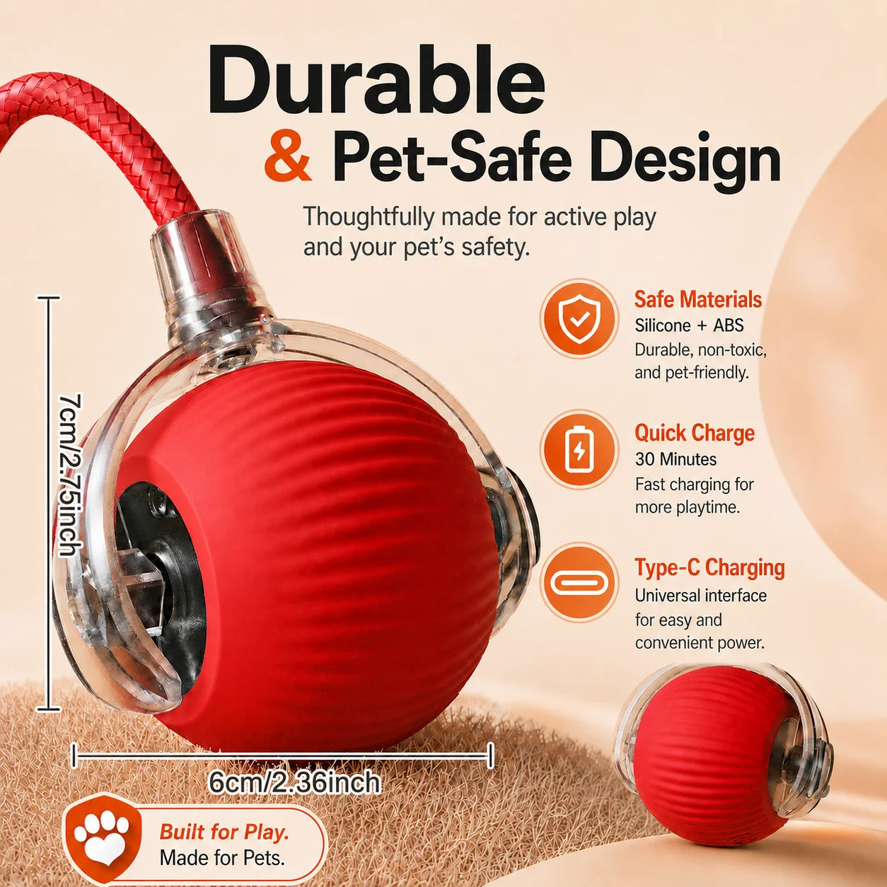 VELNA Interactive Dog Ball – photo 3