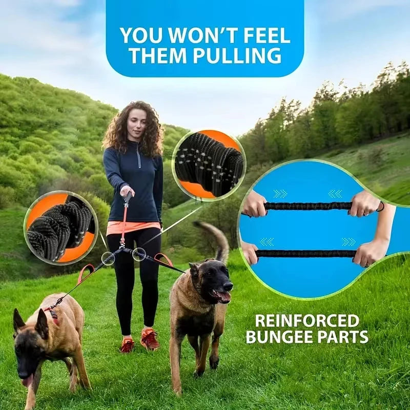 VELNA Dual Dog Leash – photo 3