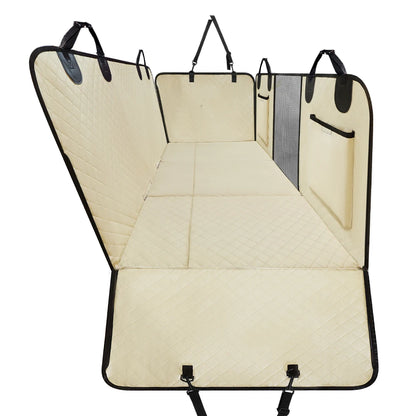 Velna Dog Car Seat Cover folded for storage