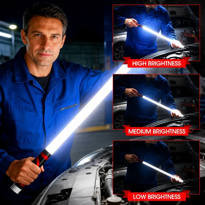 Velna Flexible LED Work Flashlight – Bendable Hands-Free Light