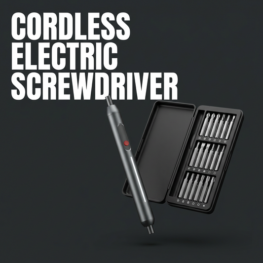 Velna Cordless Electric Screwdriver 3-Speed Precision Set