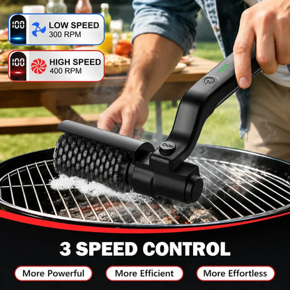 Velna Electric Grill Brush – Cordless Motorized BBQ Cleaner